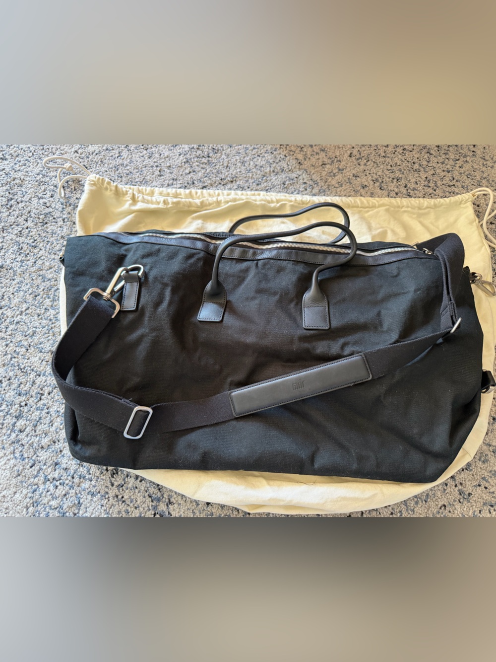July Daybreak Weekender 38L Duffel Bag – Black
